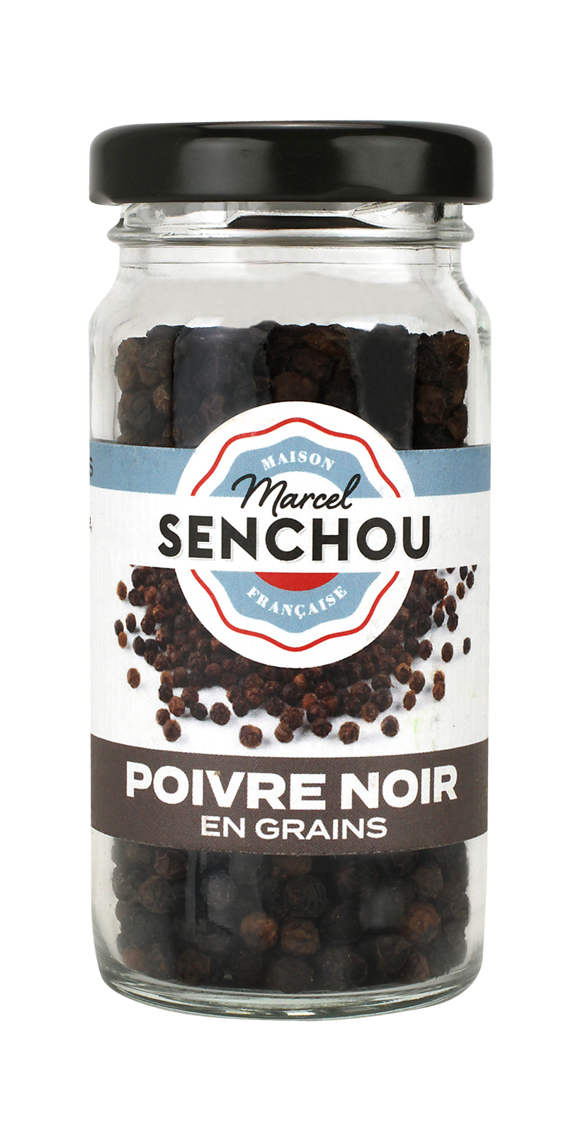 senchou-sels-poivres-poivre-noir-grains-moulin-42g image 1
