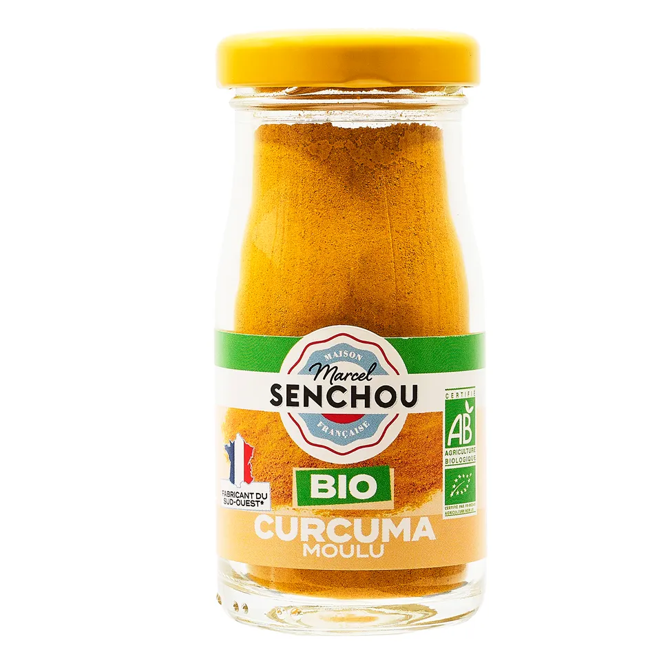 senchou-pices-bio-curcuma-40g-poudre-orange image 1