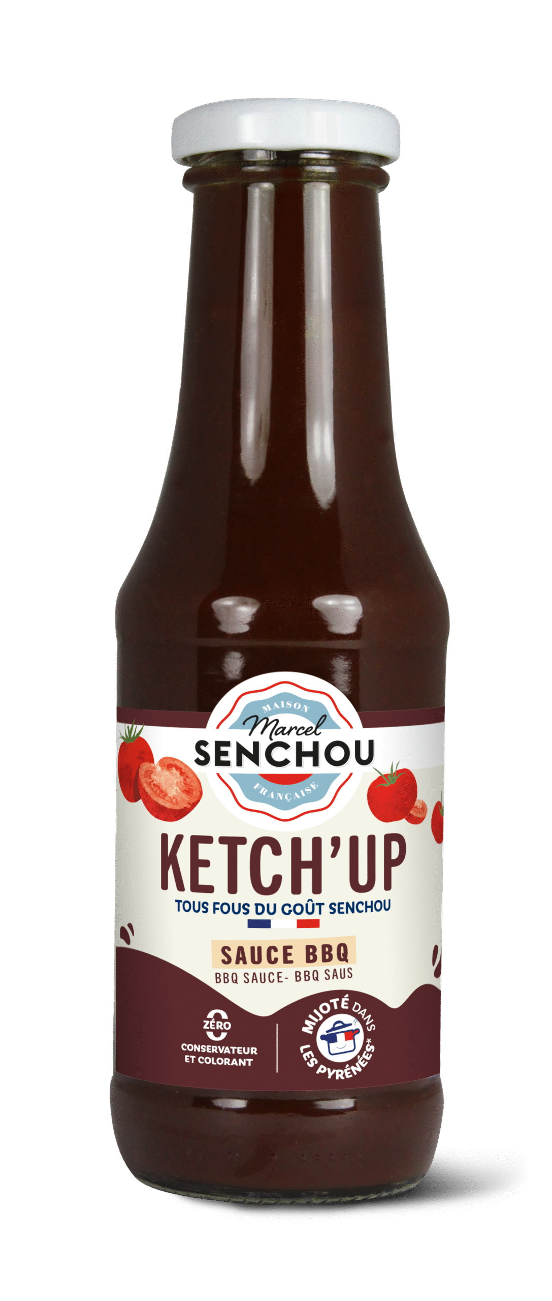 senchou-les-iconiques-pure-bbq-sauce-barbecue-tomate-moutarde image 1