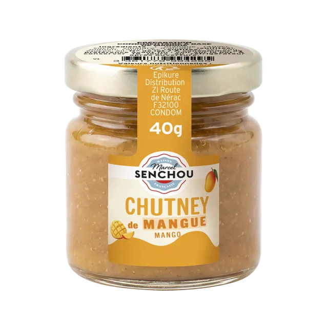 senchou-petits-formats-chutney-mangue-40g-condiment image 1