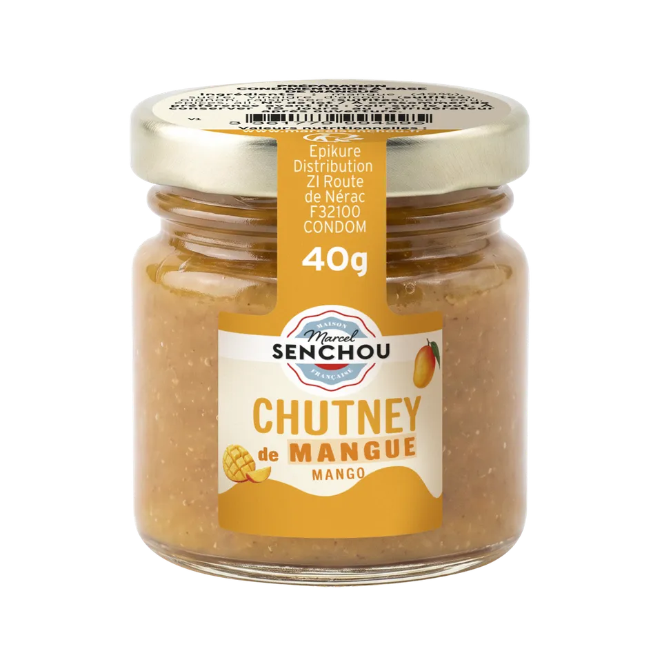 senchou-petits-formats-chutney-mangue-40g-condiment image 1