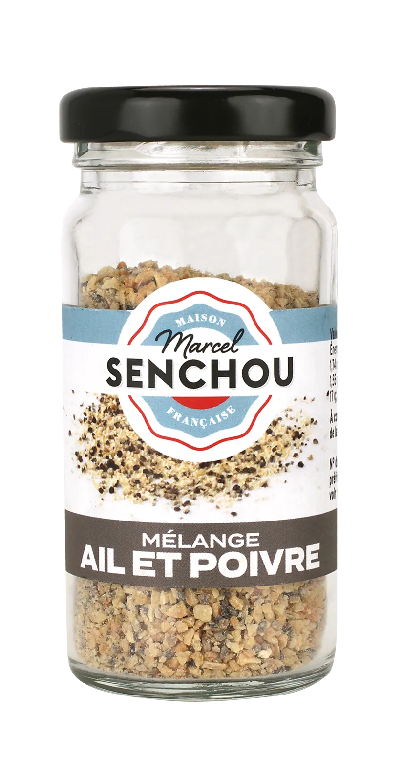 senchou-sels-poivres-pepper-garlic-mix-poivre-ail-45-g image 1