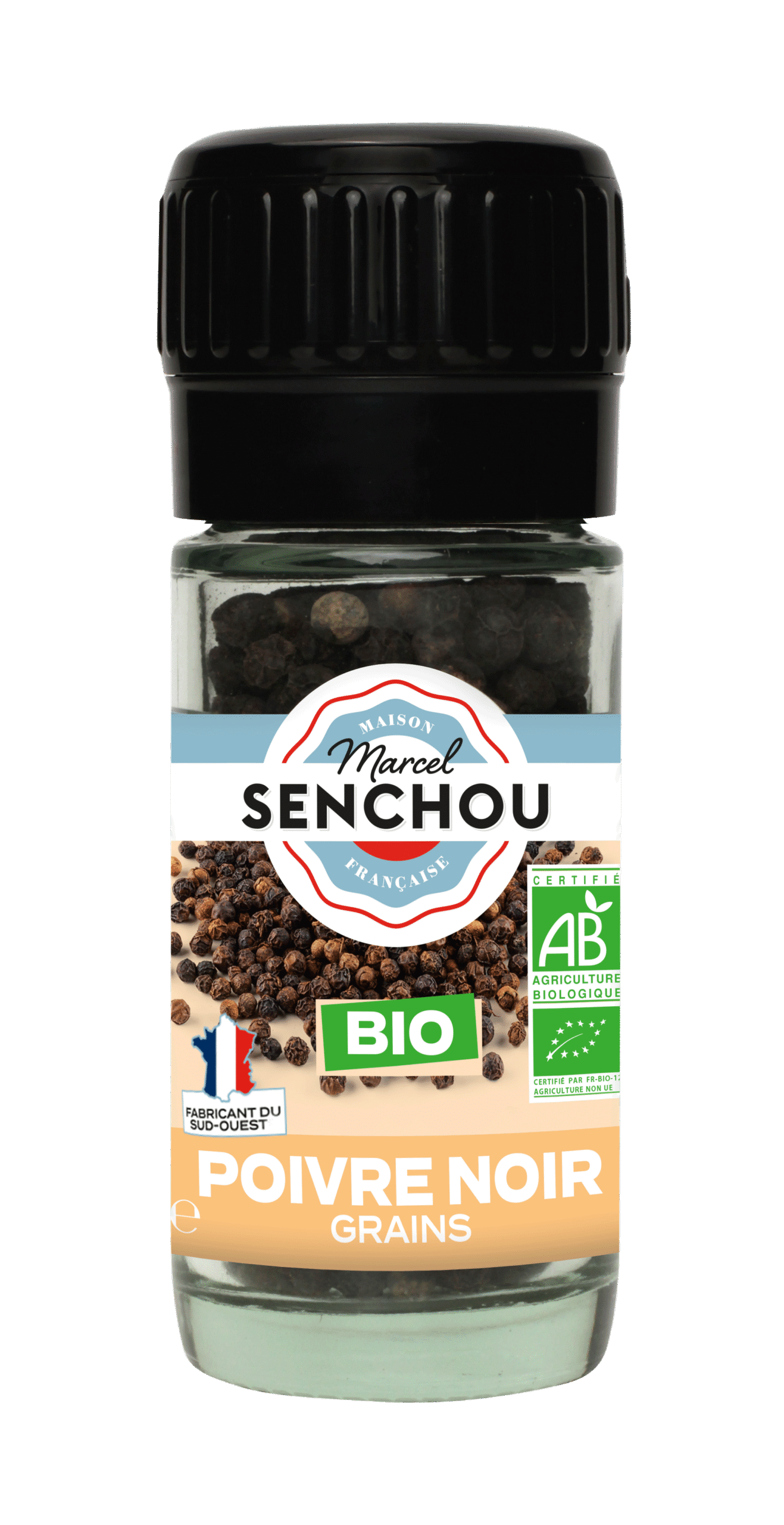 senchou-pices-bio-poivre-noir-en-grains-35g image 1