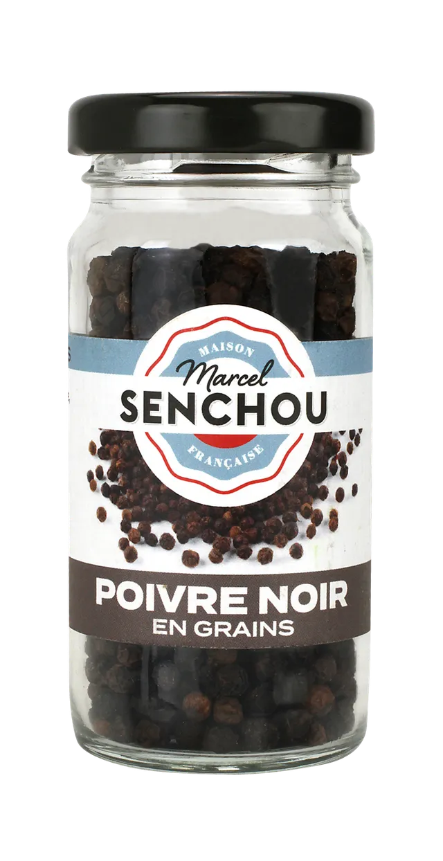 senchou-sels-poivres-poivre-noir-grains-moulin-42g image 1