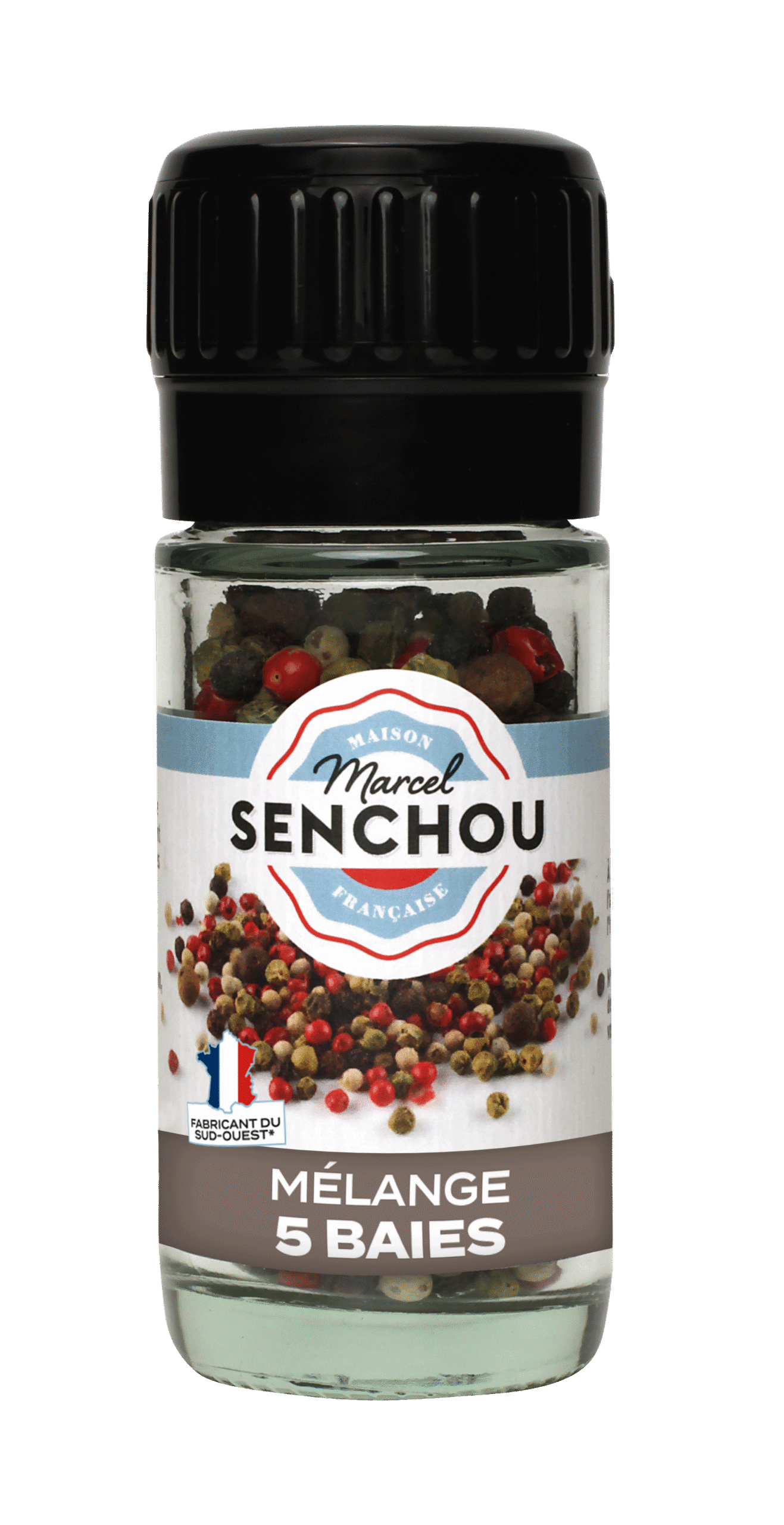 senchou-sels-poivres-m-lange-5-baies-moulin-30-g image 1