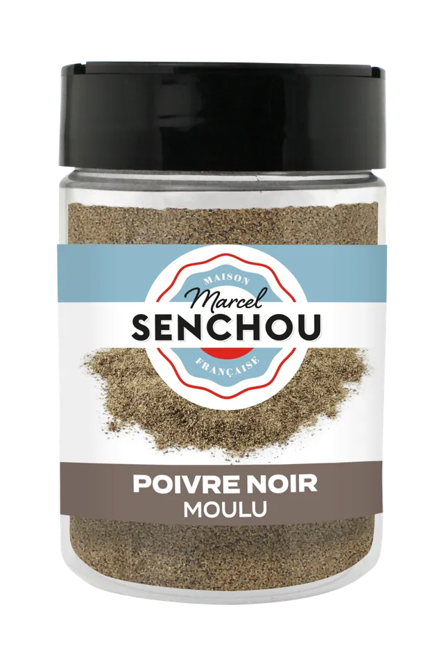 senchou-les-grands-marcel-poivre-noir-moulu-110g-assaisonnement image 1