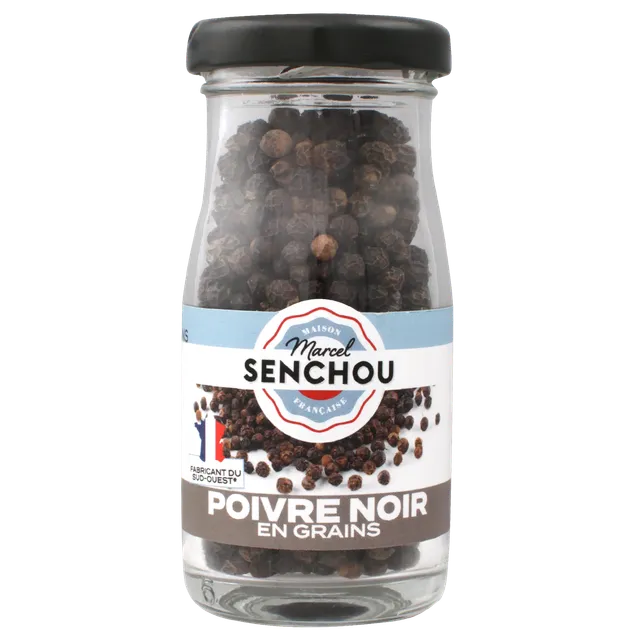 senchou-sels-poivres-poivre-noir-grains-42g-baies image 1