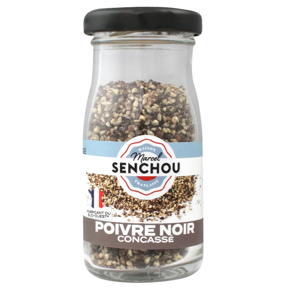 senchou-sels-poivres-poivre-noir-concass-40g-moulin image 1