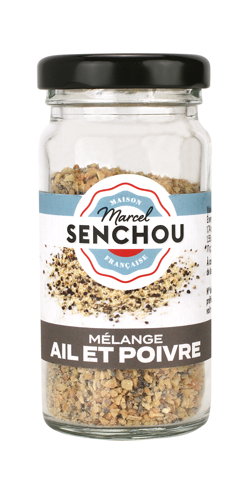 senchou-sels-poivres-pepper-garlic-mix-poivre-ail-45-g image 1