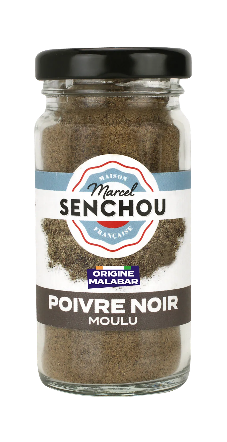 senchou-sels-poivres-malabar-poivre-noir-moulu-50g image 1
