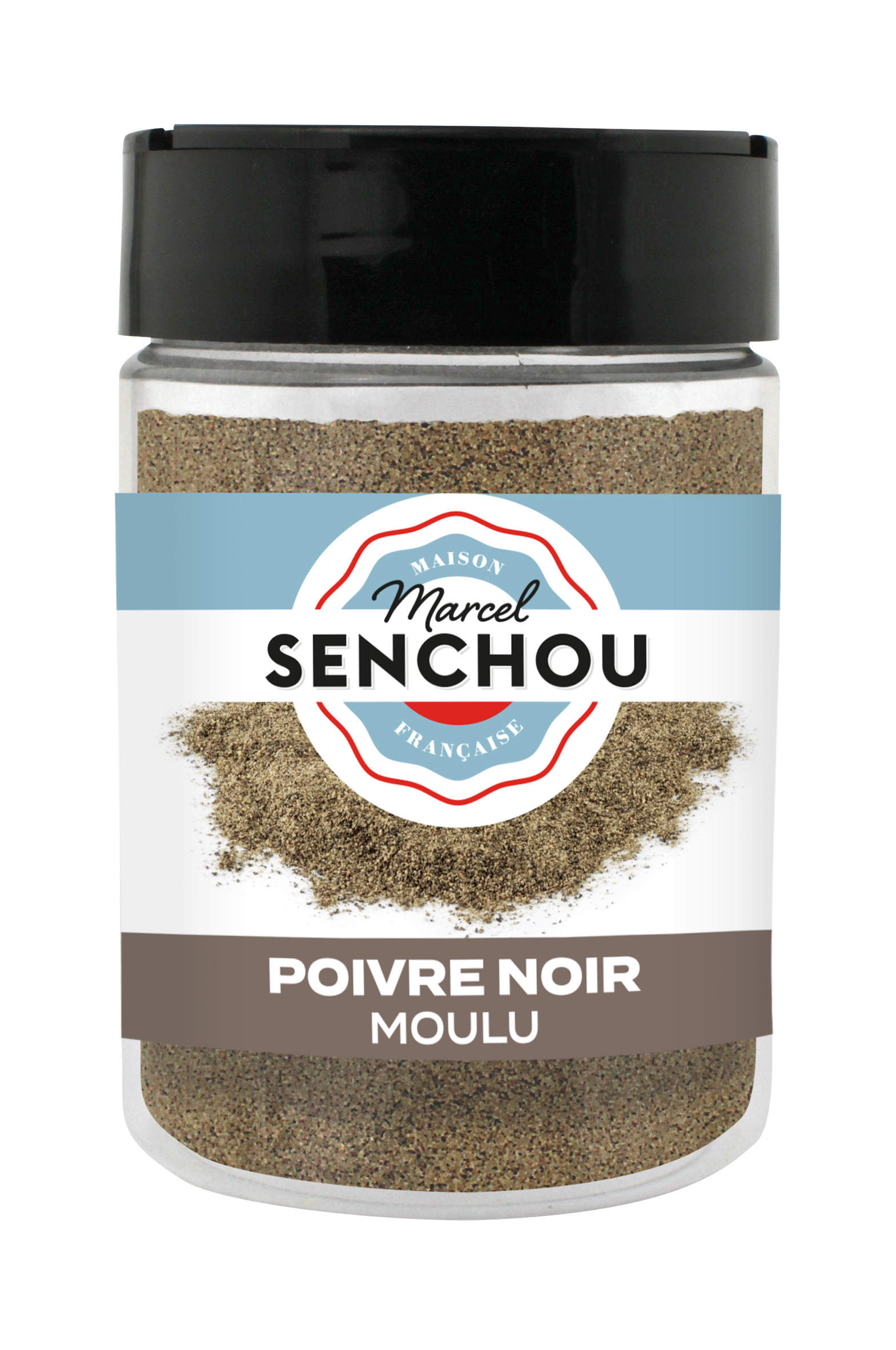senchou-les-grands-marcel-poivre-noir-moulu-110g-assaisonnement image 1