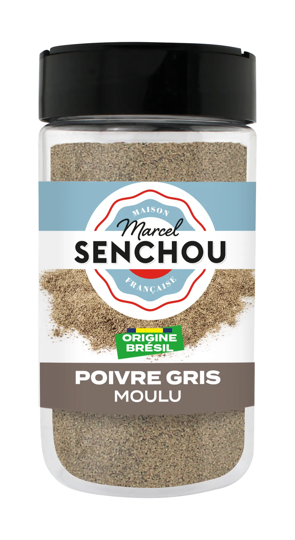 senchou-les-grands-marcel-brazil-poivre-gris-moulu-140g image 1