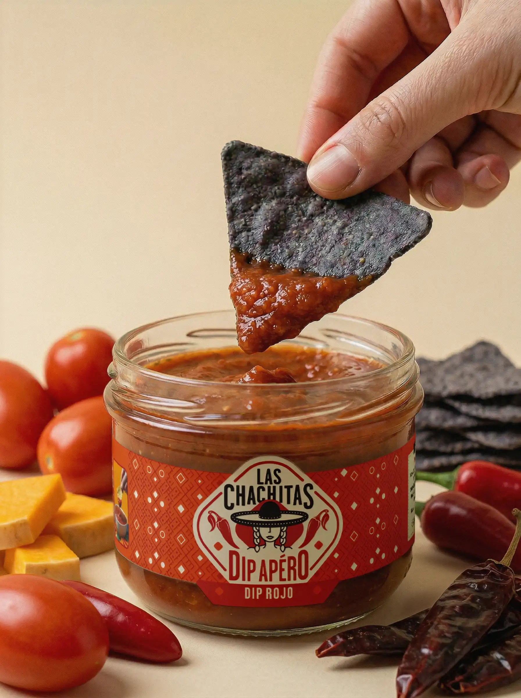 las-chachitas-dip-ap-ro-rojo-tomate-guajillo-200-g image 3
