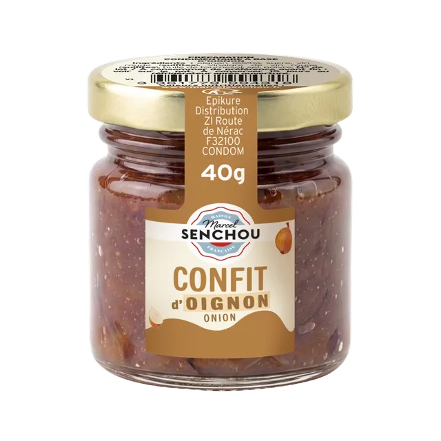 senchou-petits-formats-confit-oignon-40g-condiment image 1