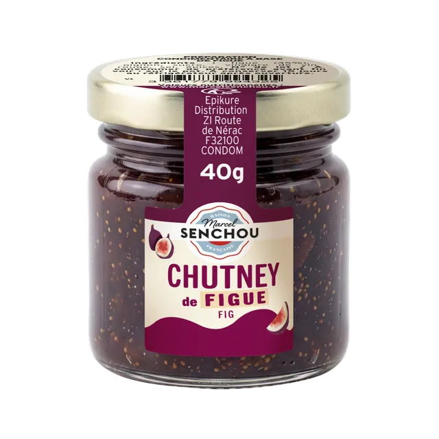 senchou-nos-petits-formats-chutney-figue-40g-condiment image 1
