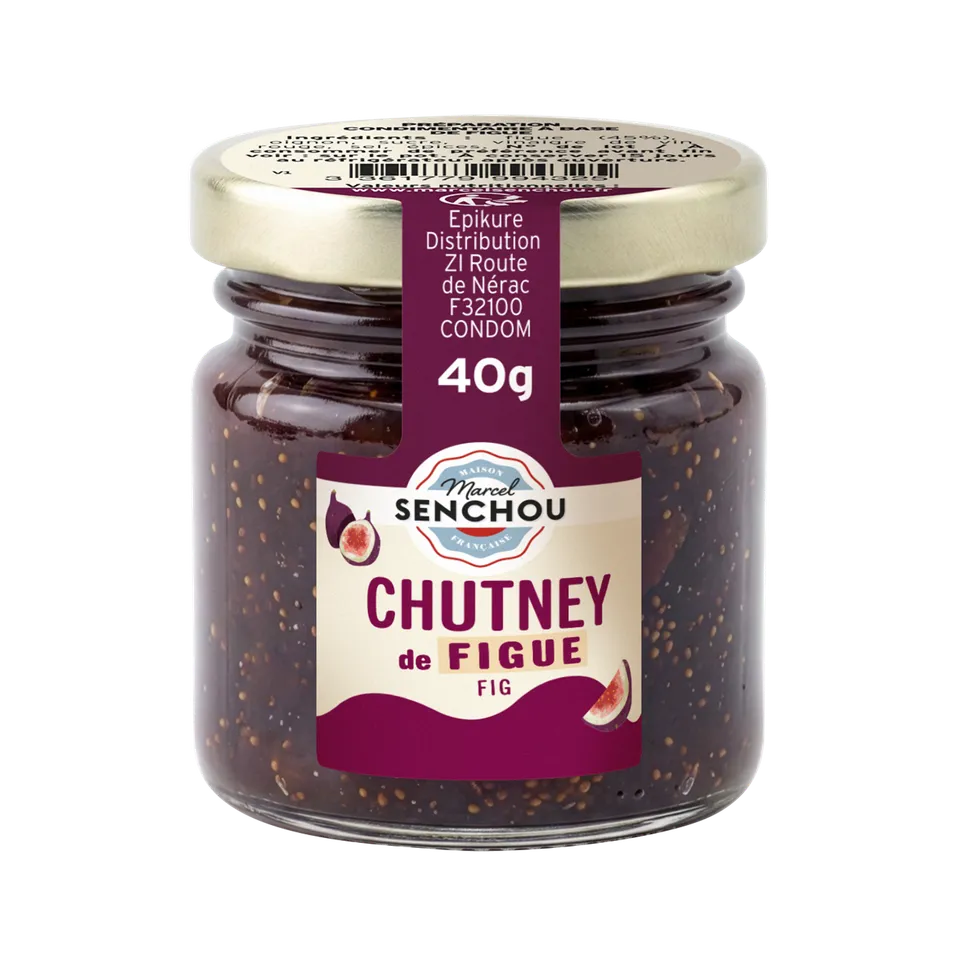 senchou-nos-petits-formats-chutney-figue-40g-condiment image 1