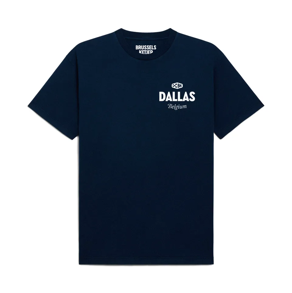 brussels-ketjep-merch-dallas-tee-t-shirt-coton-polyester image 1