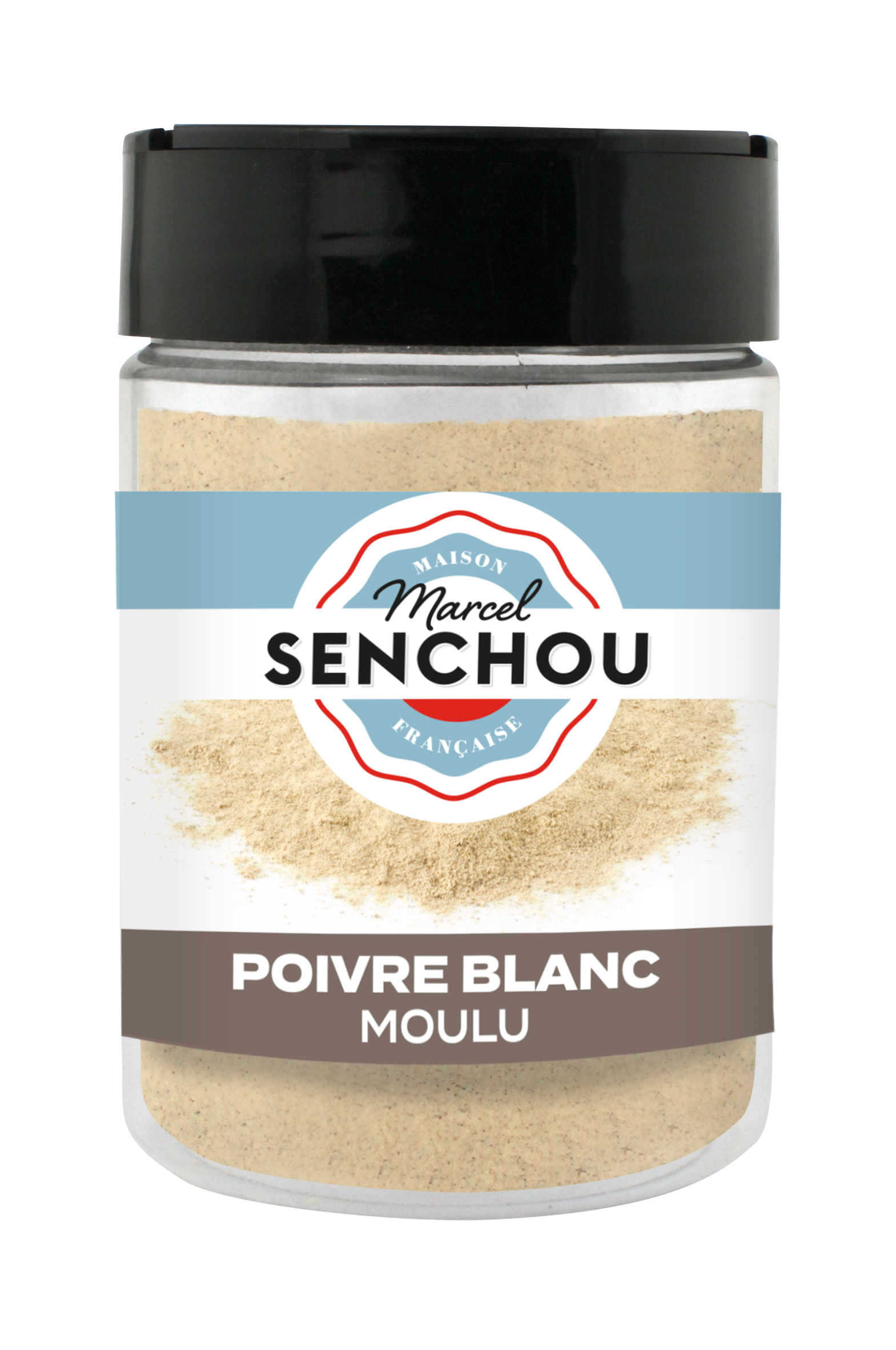senchou-grands-marcel-poivre-blanc-120g-moulu-doux image 1