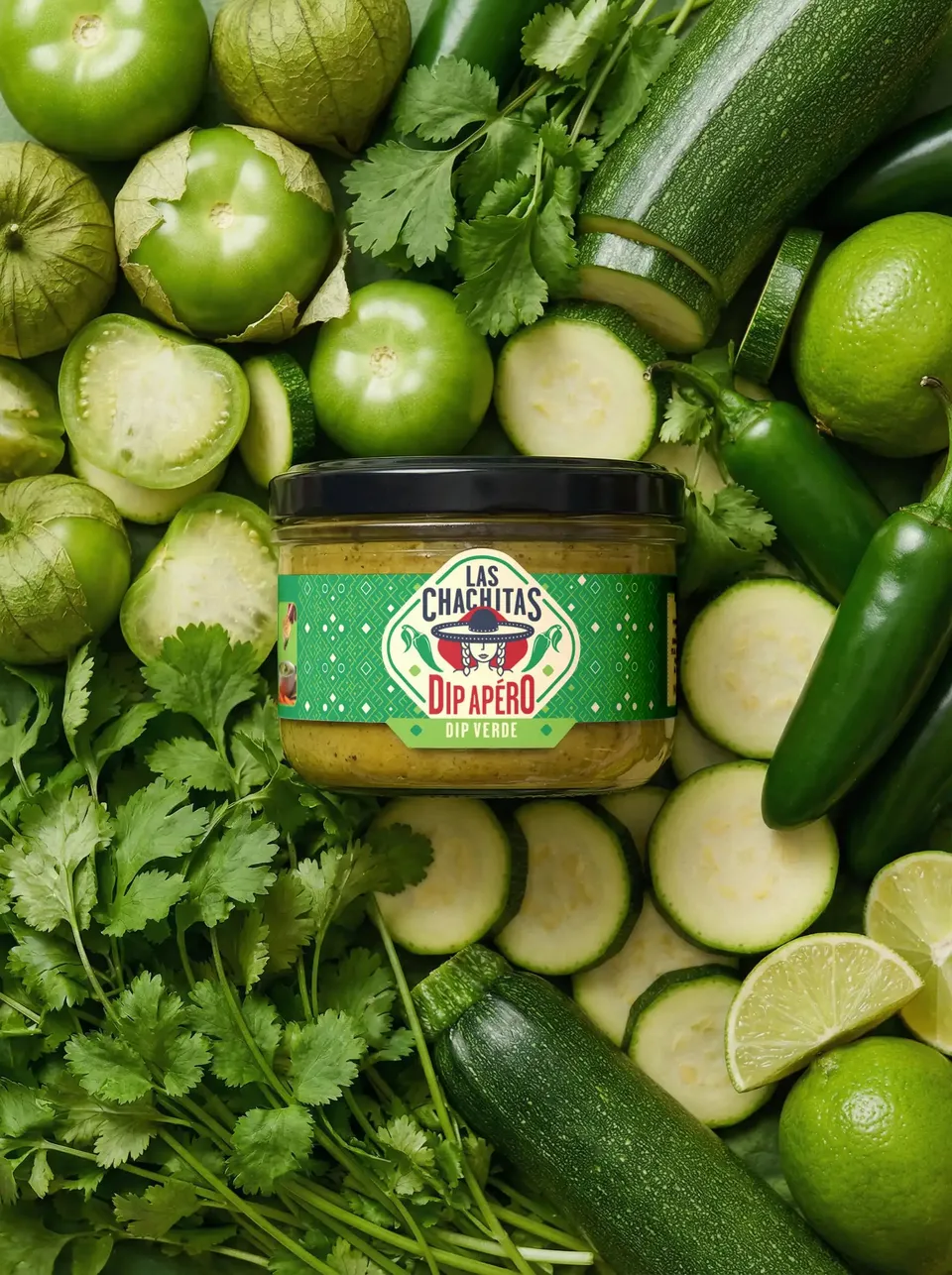 las-chachitas-dip-ap-ro-verde-tomatillo-200-g image 1