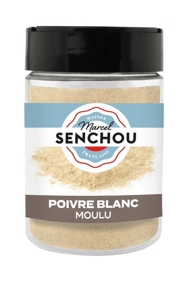 senchou-grands-marcel-poivre-blanc-120g-moulu-doux image 1