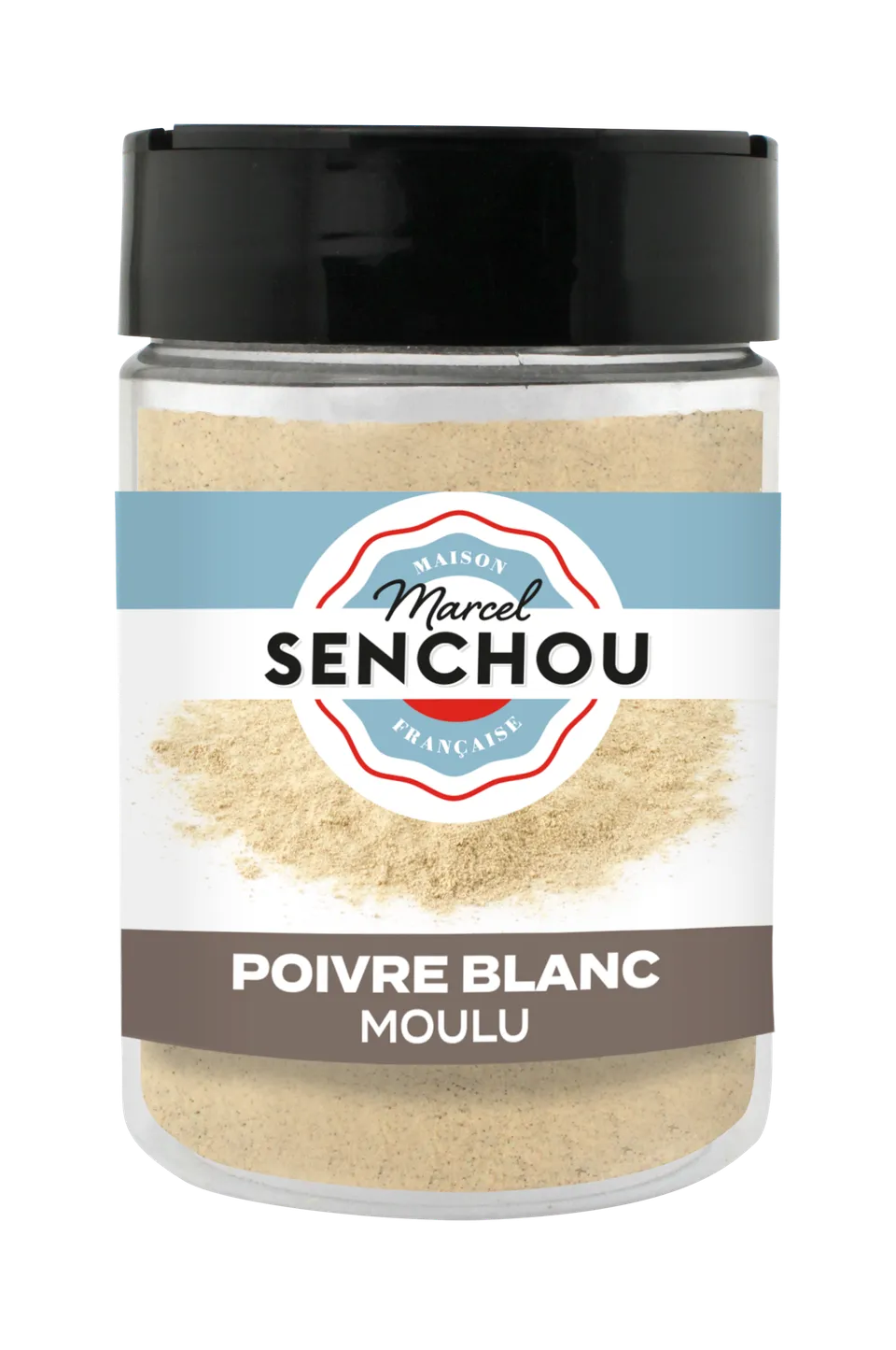 senchou-grands-marcel-poivre-blanc-120g-moulu-doux image 1