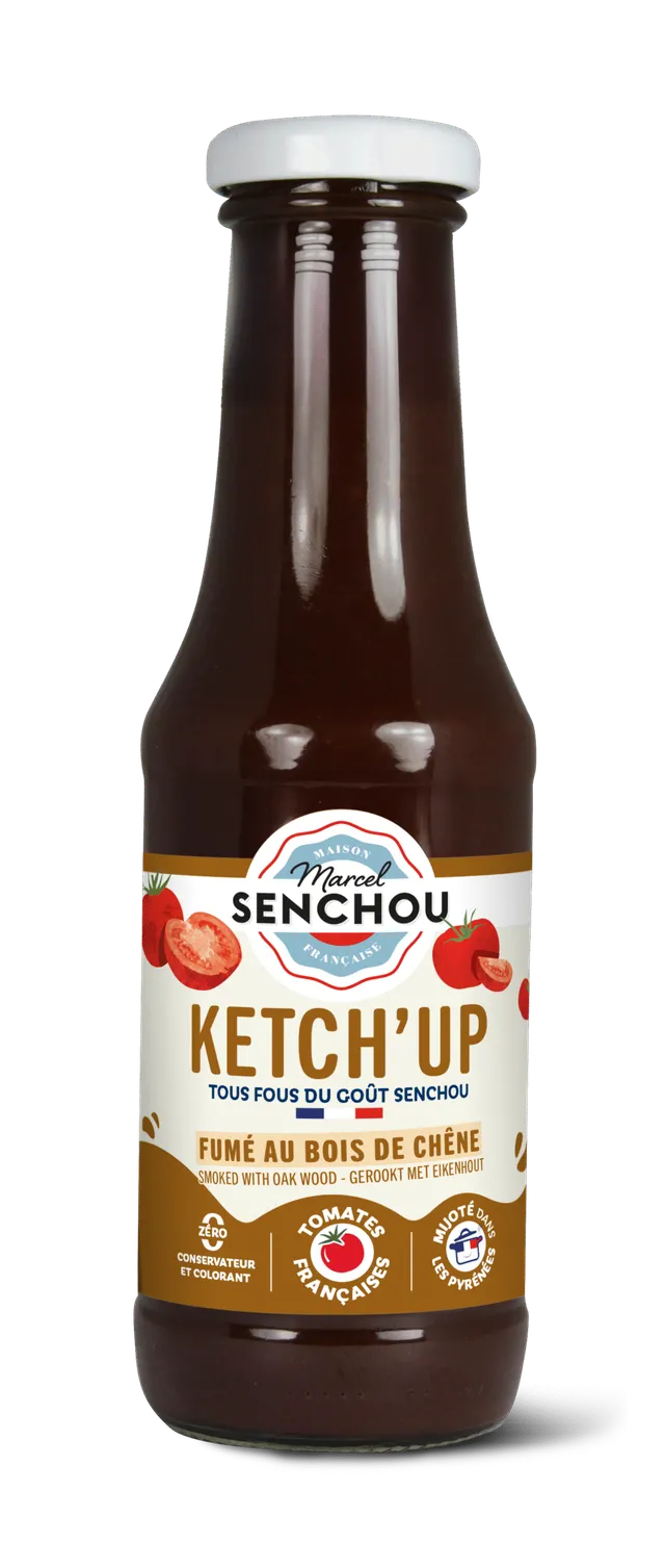 senchou-les-iconiques-pur-ketch-up-tomate-fum-e-ketchup-ch-ne image 1